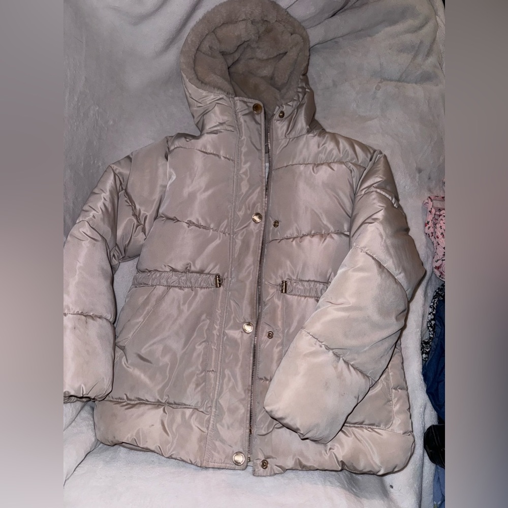 Zara fur Puffer jacket